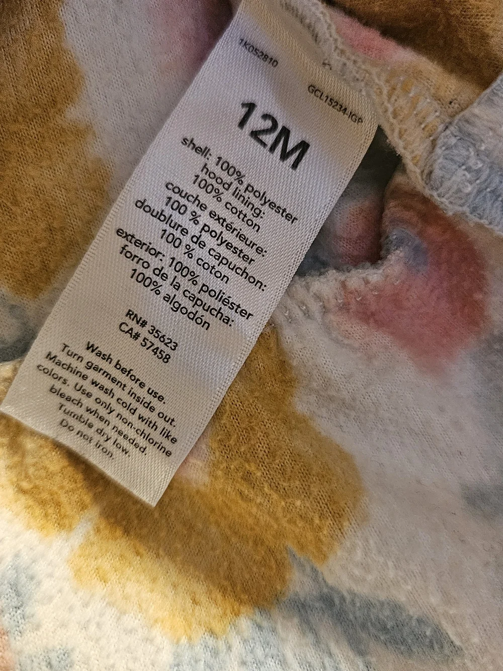 Carters cozy hooded